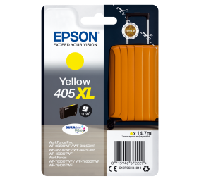 Epson 405XL (C13T05H44010) kasetė rašaliniams spausdintuvams, Geltona (1100 psl.)