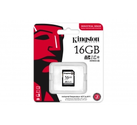 Kingston | SDHC/SDXC SD | Flash Memory Card | 16 GB | Black