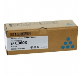 Ricoh SPC360X (408251), mėlyna kasetė lazeriniams spausdintuvams, 9000 psl. (SPEC)
