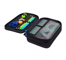 Forminis trijų skyrių penalas su priedais CoolPack Jumper 3 Catch me
