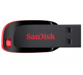 SanDisk Cruzer Blade USB atmintinė 32GB, Black/Red