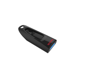 USB atmintinė SanDisk Ultra 64GB, USB 3.0 Flash Drive, 130MB/s read, Red
