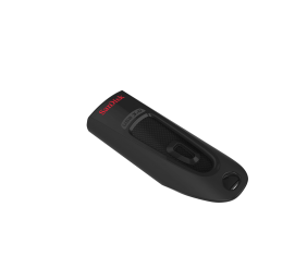 USB atmintinė SanDisk Ultra 64GB, USB 3.0 Flash Drive, 130MB/s read, Red