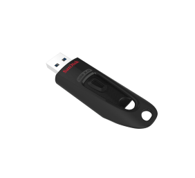 USB atmintinė SanDisk Ultra 64GB, USB 3.0 Flash Drive, 130MB/s read, Red
