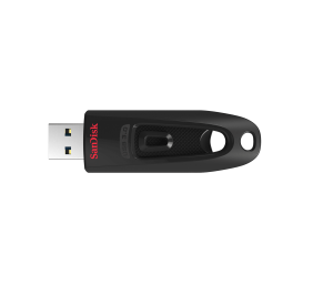 USB atmintinė SanDisk Ultra 64GB, USB 3.0 Flash Drive, 130MB/s read, Red
