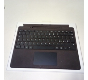 Ecost prekė po grąžinimo Microsoft Surface Pro 8/X viršelis Alcantara + Pen juodas, juodas, juodas