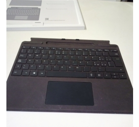 Ecost prekė po grąžinimo Microsoft Surface Pro 8/X viršelis Alcantara + Pen juodas, juodas, juodas