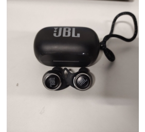 Ecost prekė po grąžinimo JBL atspindi Flow Pro juodą belaidį ausų ausines su saugiu sukibimu su triu