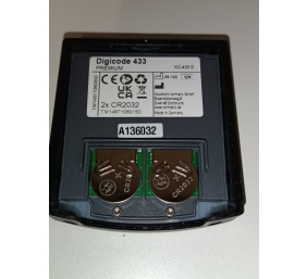Ecost prekė po grąžinimo Novoferm TM14871040150 belaidis mygtukas (UVRESISTANT, apšviestas bandymas