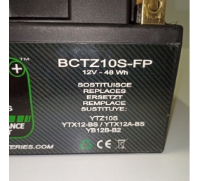 Ecost prekė po grąžinimo BC ličio baterijos BCTZ10SFP LIFEPO4 motociklo baterija