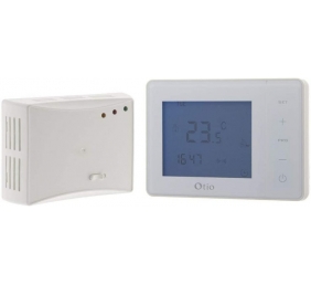 Ecost prekė po grąžinimo Otio belaidžio programinio termostato su imtuvu  balta