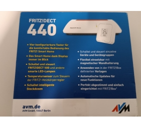Ecost prekė po grąžinimo AVM Fritz DECT 440 (nešiojami, pritaikomi išmaniųjų namų valdymo mygtukai,