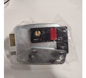 Ecost prekė po grąžinimo CISA 11731601 12 V elektroninis užraktas cinkuotas sidabras
