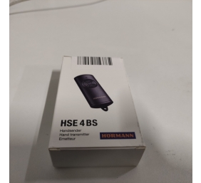 Ecost prekė po grąžinimo Hörmann 4511736 delninis siųstuvas, juodas