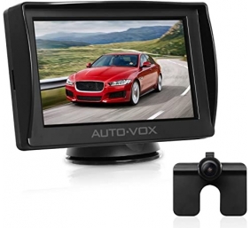Ecost prekė po grąžinimo Autovox M1 atbulinės eigos kamera su monitoriumi, IP68 neperšlampama automo