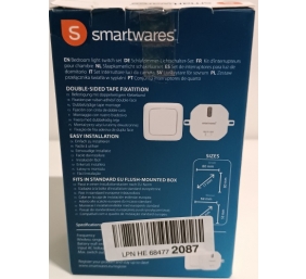 Ecost prekė po grąžinimo Smartwares Sh499567 miegamojo šviesos jungiklio komplekto kištukas ir jungt