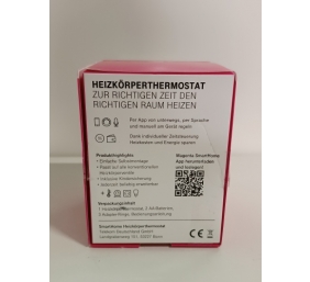 Ecost prekė po grąžinimo Telekom Smarthome Radiatorių termostatas su LCD ekranu Baltas