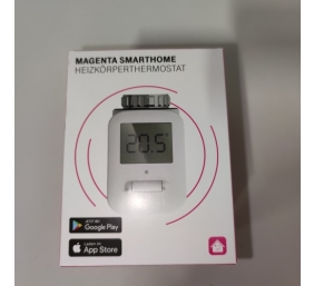 Ecost prekė po grąžinimo Telekom Smarthome Radiatorių termostatas su LCD ekranu Baltas