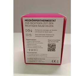 Ecost prekė po grąžinimo Telekom Smarthome Radiatorių termostatas su LCD ekranu Baltas