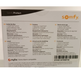 Ecost prekė po grąžinimo Somfy IntelliTag intelektualusis jutiklis namų aliarmui balta 5 pakuotė | S