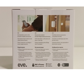 Ecost prekė po grąžinimo Eve Door &amp; Window protingesnis kontaktinis jutiklis, skirtas durų/langų (vo