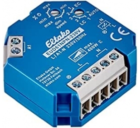 Ecost prekė po grąžinimo Eltako Universal Dimmer Switch 230 V, Power MOSFET, ESL Led iki 400 W, 1 ga