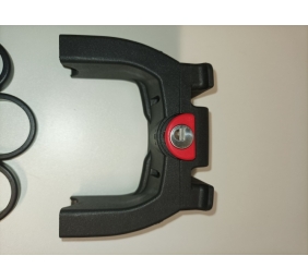 Ecost prekė po grąžinimo KlickFix 0211ebl aksesuaro rankenos adapteris E su užraktu, juoda, vieno dy