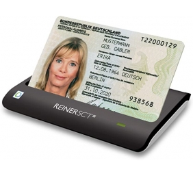 Ecost prekė po grąžinimo Reiner SCT Cyberjack RFID pagrindas NPA intelektualiųjų kortelių skaitytuva