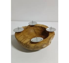 Ecost prekė po grąžinimo Ambientehome Advento vainikas Advento dubuo apvalus apytiksliai 20-25 cm