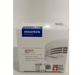 Ecost prekė po grąžinimo Hekatron Genius Plus dūmų detektorius su 10 metų akumuliatoriumi  bandymo n
