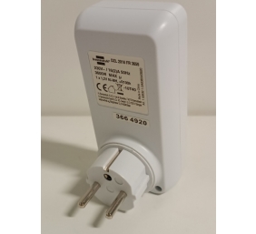 Ecost prekė po grąžinimo BrennenStuhl 1506321 Comfortline Weekly Timer White (skaitmeninis programuo