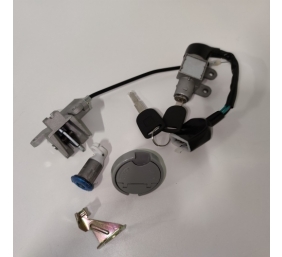 Ecost prekė po grąžinimo Kimiss 1 Set 5Pin Connector 2 Keys uždegimo užrakto raktų užrakto degalų da