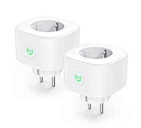 Ecost prekė po grąžinimo Meross Smart Socket 16 A, Alexa Socket matuoja energijos suvartojimą, WiFi
