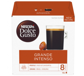 Nescafe Dolce Gusto Grande Intenso kava 16 kapsulių dėžutėje