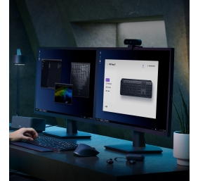 Logitech MX Keys S Belaidė klaviatūra, RF Wireless+Bluetooth, Illuminated, US Int, Graphite