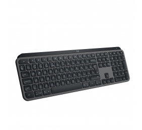 Logitech MX Keys S Belaidė klaviatūra, RF Wireless+Bluetooth, Illuminated, US Int, Graphite