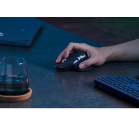 Logitech MX Keys S Belaidė klaviatūra, RF Wireless+Bluetooth, Illuminated, US Int, Graphite