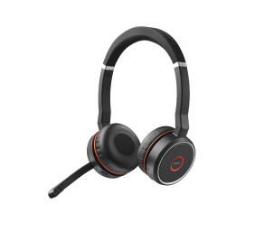 Belaidės ausinės su mikrofonu Jabra Evolve 75 SE UC Stereo, Bluetooth, With Charging Stand