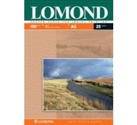Fotopopierius Lomond Photo Inkjet Paper Matinis 100 g/m2 A2, 25 lapai, dvipusis
