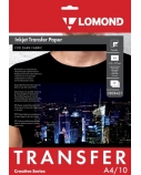 Termopernešimo popierius Lomond Thermotransfer Inkjet Paper A4, 10 lapų, tamsiems audiniams