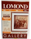 Fotopopierius Lomond Fine Art Paper Gallery Smooth 165g/m2 A4, 10 lapų, Natural White