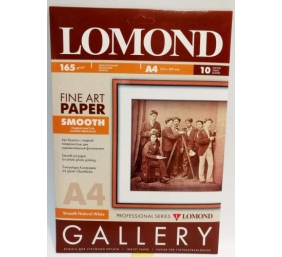 Fotopopierius Lomond Fine Art Paper Gallery Smooth 165g/m2 A4, 10 lapų, Natural White