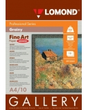 Fotopopierius Lomond Fine Art Paper Gallery Grainy 200g/m2 A4, 10 lapų, Coarse Natural White Archive