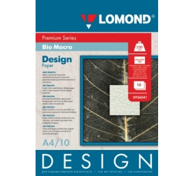 Fotopopierius Lomond Fine Art Paper Design Premium Bio Macro Blizgus 230 g/m2 A4, 10 lapų
