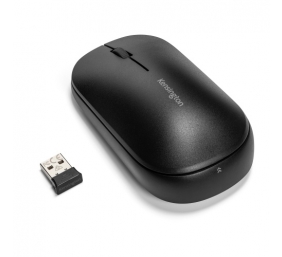 Kensington SureTrack Dual Belaidė pelė, RF Wireless + Bluetooth, 2400 DPI, Juoda