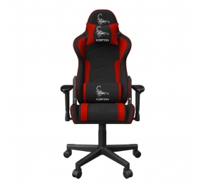 GEMBIRD Gaming chair black/red mesh
