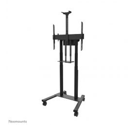 Neomounts Floor stand | FL55-875BL1 TV trolley | Adjustable Height | 55-100 " | Maximum weight (capacity) 110 kg | Black