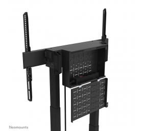 Neomounts Floor stand | FL55-875BL1 TV trolley | Adjustable Height | 55-100 " | Maximum weight (capacity) 110 kg | Black