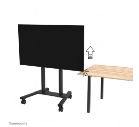 Neomounts Floor stand | FL55-875BL1 TV trolley | Adjustable Height | 55-100 " | Maximum weight (capacity) 110 kg | Black