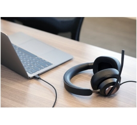 Kensington H2000 Laidinės ausinės USB-C, Juoda